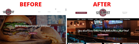 Before and After Home Page